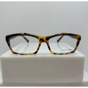 Alain Mikli Erwan A03127 003 Havana Blue Brown Tortoise Shell Frames 56-15-145